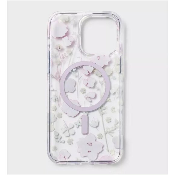 heyday Apple iPhone 15 Pro Max Pro Case with MagSafe Multicolor Floral - Picture 2 of 7